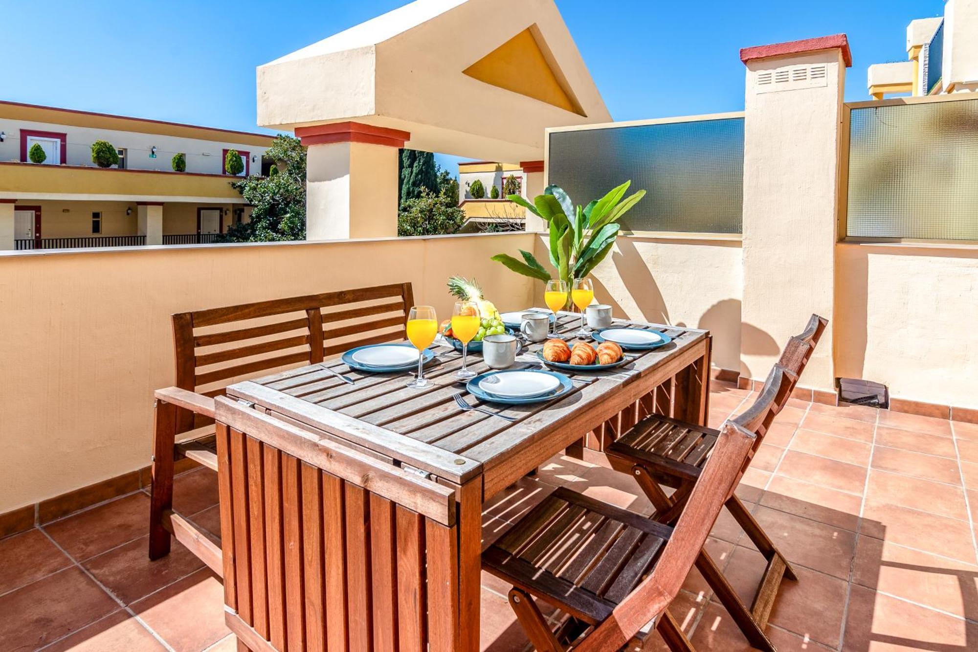 Oleholidays 226 Romana Playa Primera Linea De Mar มาร์เบยา ภายนอก รูปภาพ
